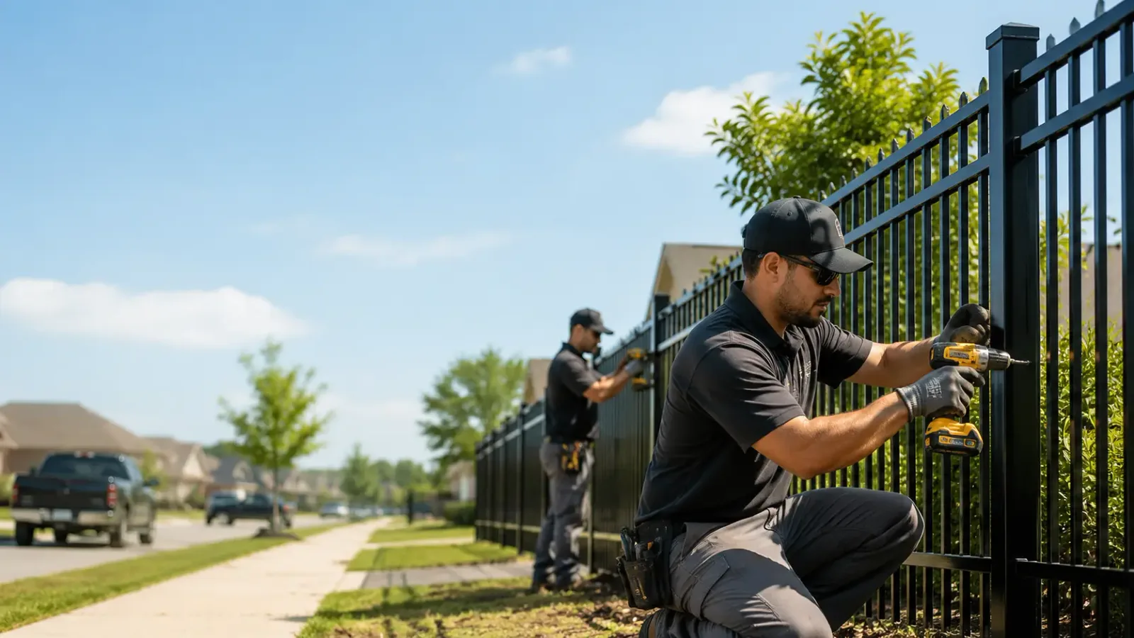 Metal Fence Installation in Manchester, GA